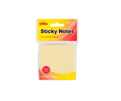 STICKY NOTES 75X75 100L PASTEL