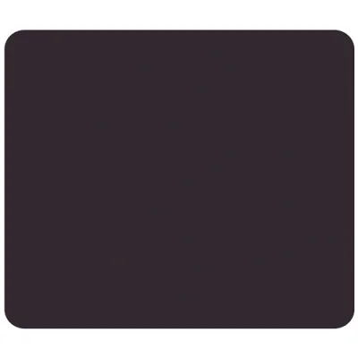 Podloga za miša Soft – crna, 5 mm gumena baza