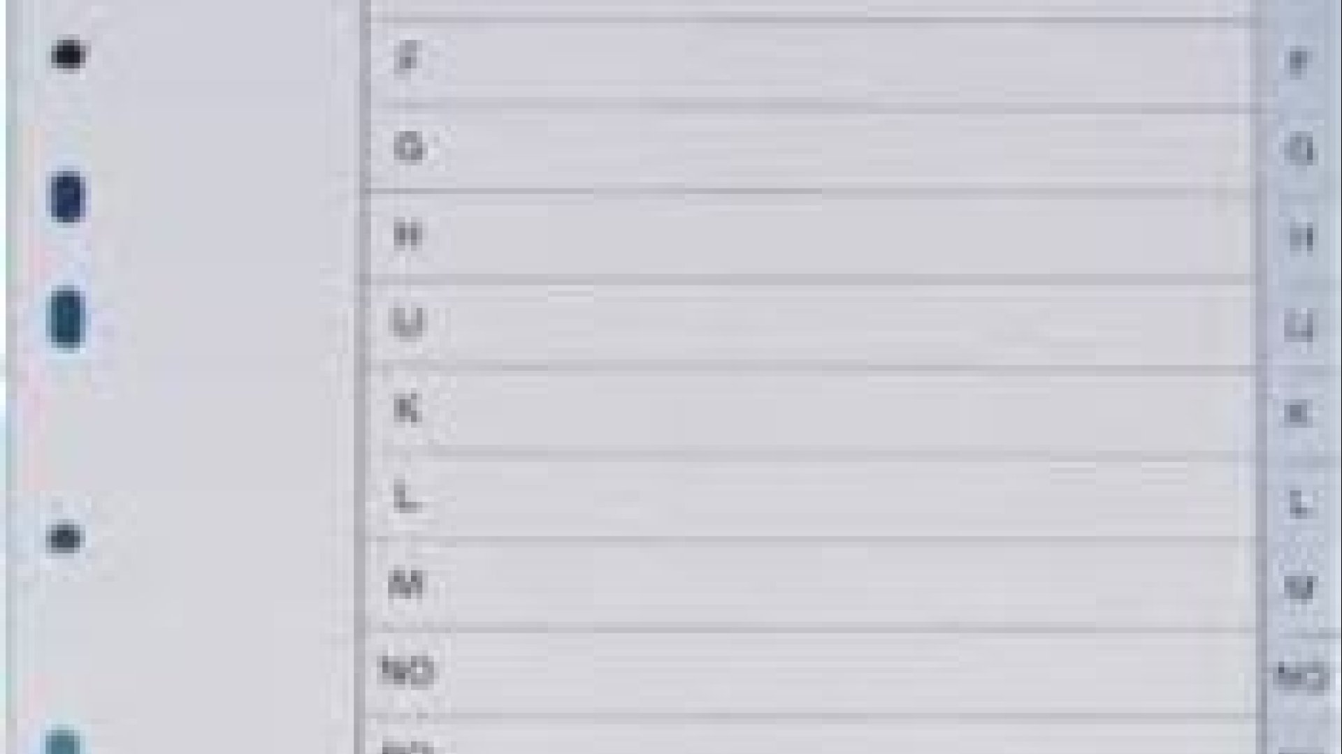 PREGRADNI INDEKS A-Z  O+CO