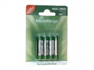 Baterija punjiva 1,2V AAA Mediarange