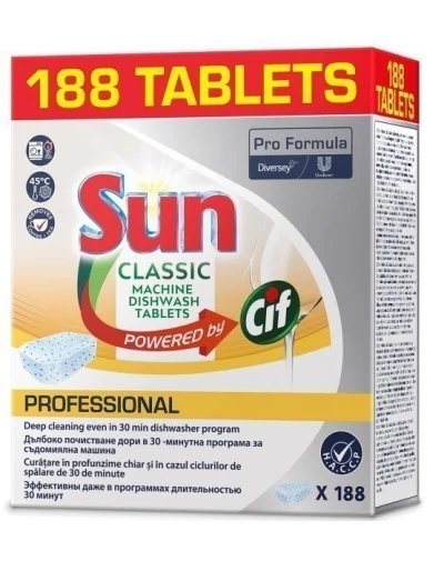 Tablete za mašinsko pranje sudova Sun 1/188