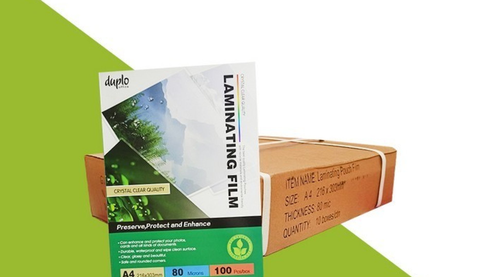 Folija za plastifikaciju A4 80my na kutiju
