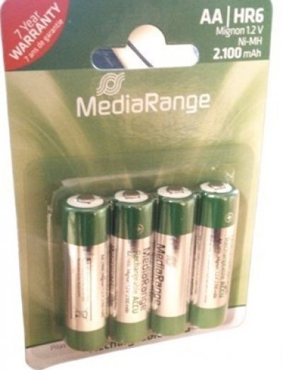 Baterija punjiva 1,2V AA Mediarange