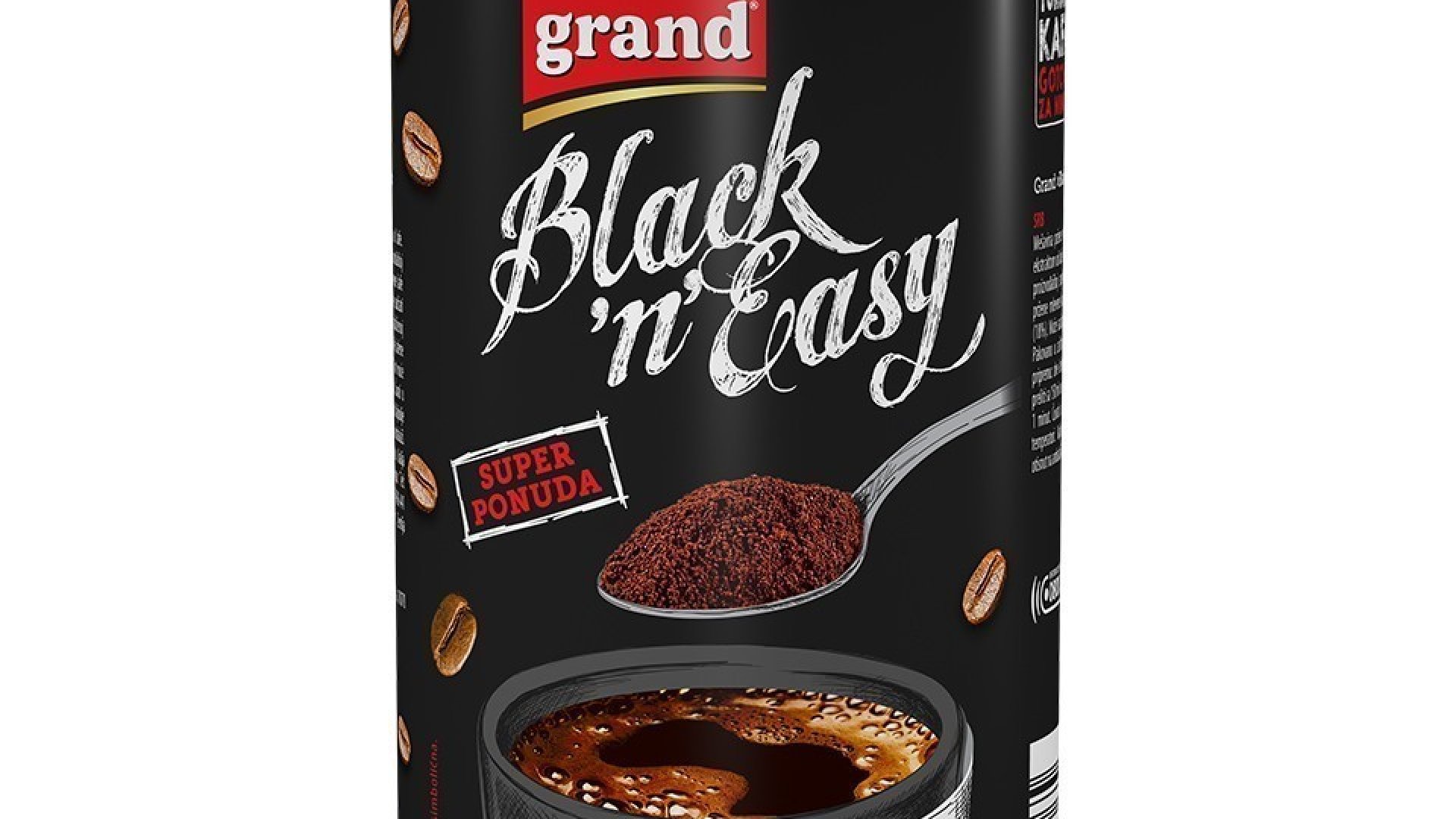 KAFA GRAND BLACK 'N' EASY 160g