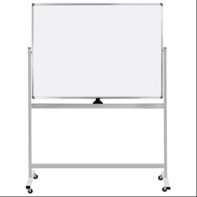 Tabla magnetna 120x90cm dvostrana + stalak sa točkićima WBAS0912 bela