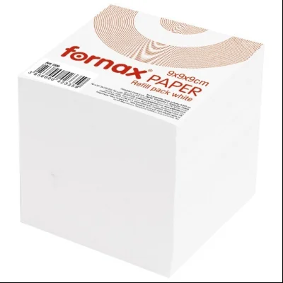 Papir za kocku 9x9x9cm Fornax 884 beli