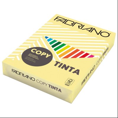Papir Copytinta A4 160g pk250 Fabriano 61116021 žuti (banana)