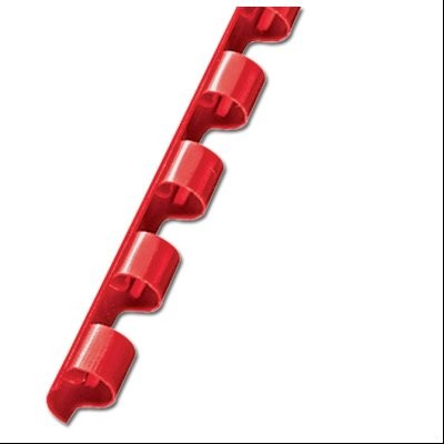 Spirala plastična fi-28mm (201-245 listova) pk50 FORNAX crvena!!