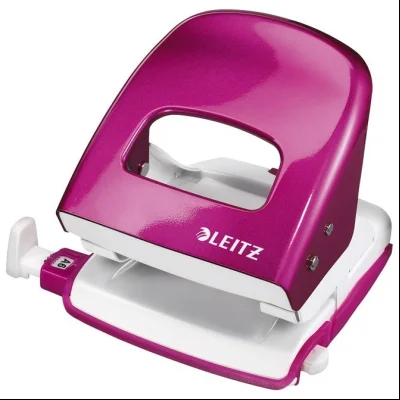Bušač 2 rupe do 30 listova NeXXt Leitz 50082223 metalik roze blister