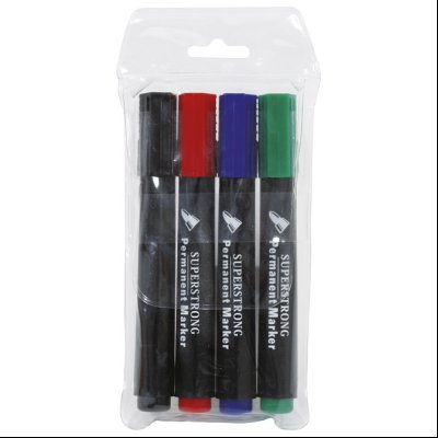 Marker permanentni 1,5-3mm okrugli vrh pk4 FORoffice 17912 blister