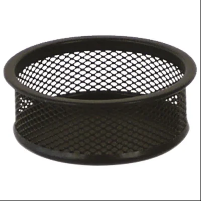 Čaša za spajalice metalna žica fi-9,5xh-3,2cm LD01-198 Fornax 2483 crna