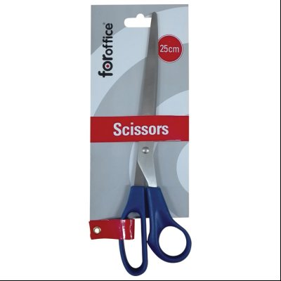 Makaze kancelarijske 25cm FORoffice 3247 plave blister