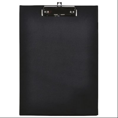 Podloga klip sa štipaljkom A4 kartonska pp Fornax 3299 crna