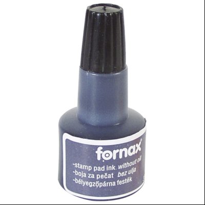 Boja za pečat 30ml Fornax 4458 crna