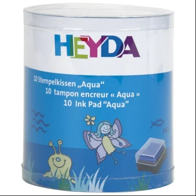 Jastučić za pečat 10boja Voda Heyda 20-48884 72 sortirano!!