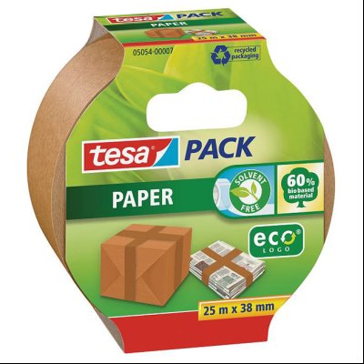 Traka lepljiva papirna 50mm/50m Tesa-eko 57180 braon