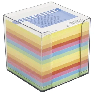 Blok kocka pvc 9,2x9,2cm+papir boja neon Donau 7492001PL-99