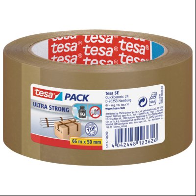 Traka lepljiva Ultra strong 50mm/66m Tesa 57177-11 braon