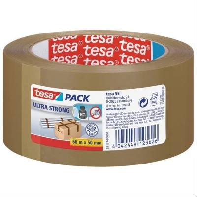 Traka lepljiva Ultra strong 50mm/66m Tesa 57177-11 braon