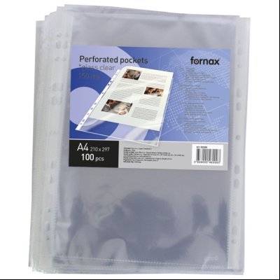 Fascikla uložna A4 150my pp sjajna pk100 Fornax 8797