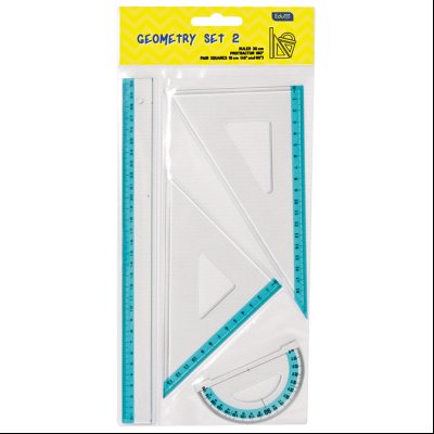 Geometrijski set GT2 srednji Educa 9873 blister