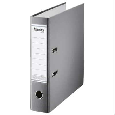 Registrator A4 široki samostojeći Master Fornax 15691 sivi