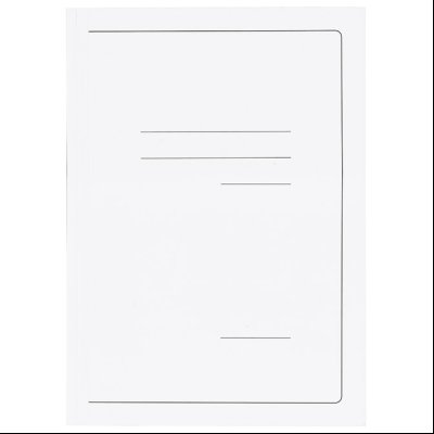 Fascikla klapna karton A4 215g Vip Fornax 10469 bela