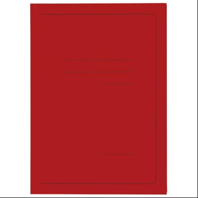 Fascikla klapna karton A4 215g Vip Fornax 10465 crvena