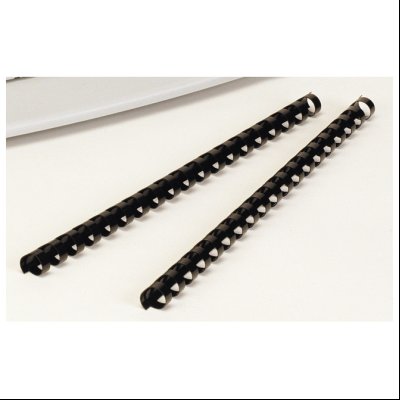 Spirala plastična fi-12mm (56-80 listova) pk100 Fellowes 5346507 crna