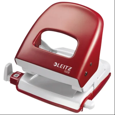 Bušač 2 rupe do 30 listova NeXXt Leitz 50080025 crveni