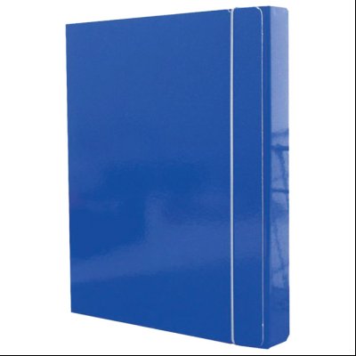 Mapa s gumicom rikna-50mm A4 karton Fornax plava