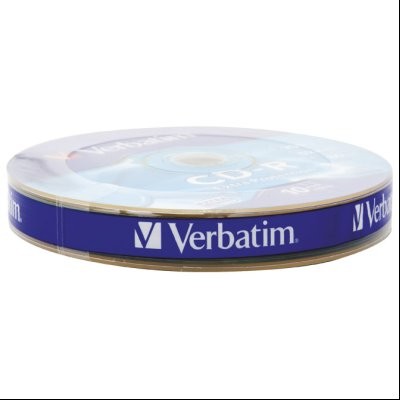 CD-R 700/80 52x Extra protection Wrap pk10 Verbatim 43725