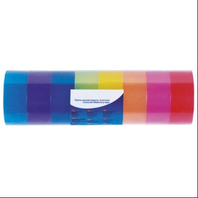 Traka Deco lepljiva 18mm/18m pk8 Donau 7878908PL-99 sortirano