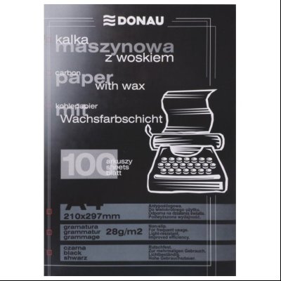 Indigo mašinski A4 pk100 Donau 1922100PL-01 crni