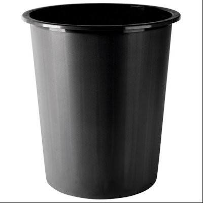 Korpa za papir pp 14L Bin Donau D305-01 crna