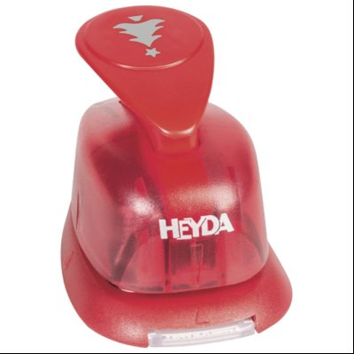 Bušač 1 rupa Jelka sa zvezdom 17mm Heyda 20-36874 35 crveni blister!!