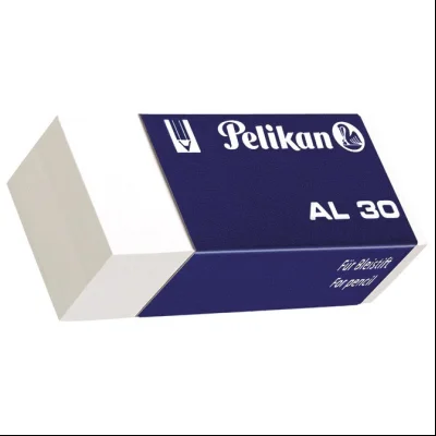Gumica plastična AL30 Pelikan 606053 beli