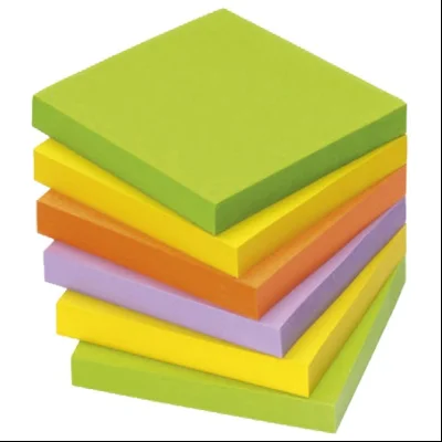 Blok samolepljiv 75x75mm 100L Info Notes 5854-76 neon-sortirano