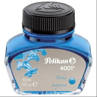 Tinta za nalivpero bočica 30ml 4001 Pelikan 311894 tirkizna (turquoise)