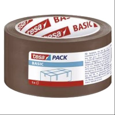 Traka lepljiva 48mm/50m Basic Tesa 58573 braon