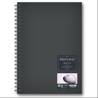 Blok Sketch book spirala 15x15cm 80L 110g Fabriano 28001515