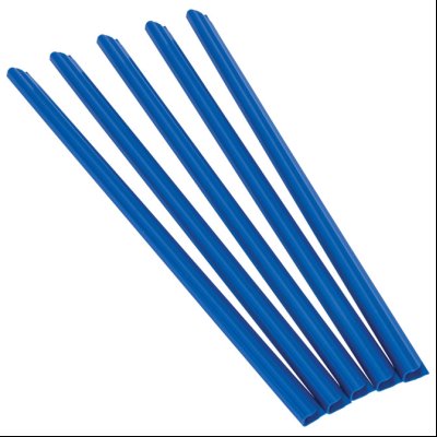 Lajsna klizna  4mm/297mm pvc (25 listova) pk50 Fellowes D104BL plava