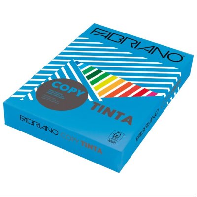 Papir Copytinta A4 160g pk250 Fabriano 60316021 plava (azzurro)