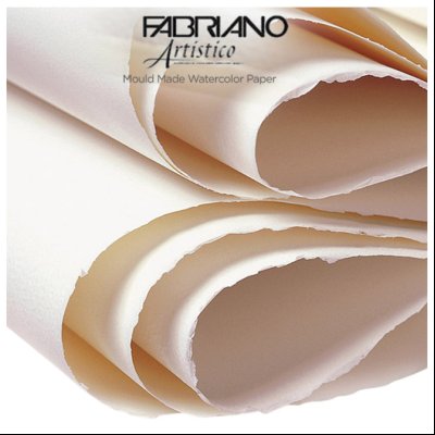 Papir Watercolour Artistico ExtraWh 56x76cm 640g (soft pressed/grana dolce) Fabriano 69910090