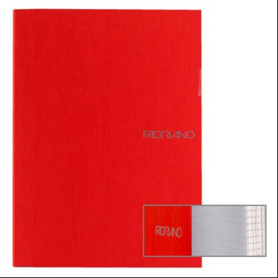 Sveska meki povez A4 tačke 90L 85g EcoQua Fabriano 21297851 crvena