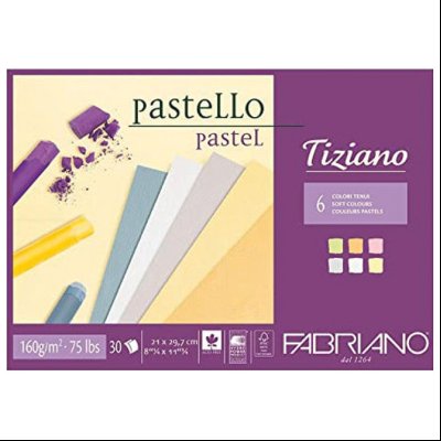 Blok Tiziano Pastello 29,7x21cm 30L 160g Fabriano 46021297 6boja