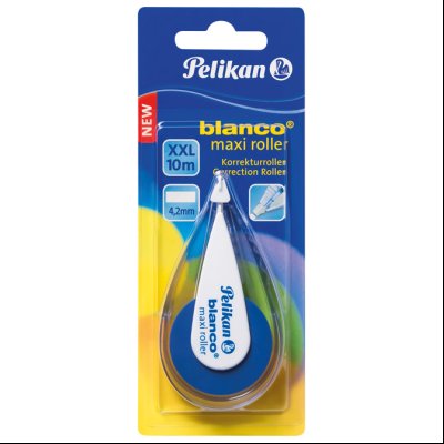 Korektor roler 4,2mmx10m blanko Maxi Pelikan 340323 beli blister