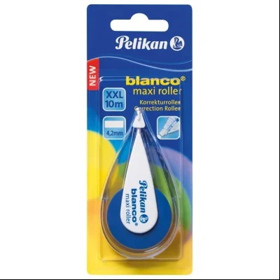 Korektor roler 4,2mmx10m blanko Blanco Maxi Pelikan 340323 beli blister