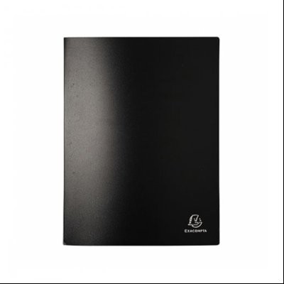 Mapa uložna varena A4 sa 80 fascikli "U" pp Exacompta 8581E crna