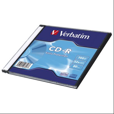 CD-R 700/80 52x slim Extra protection Verbatim 43347